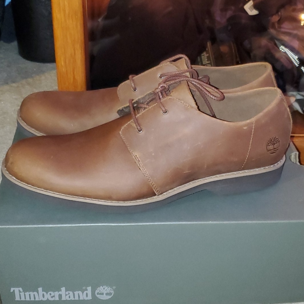 Timberland Stormbuck Brown Dress Shoes